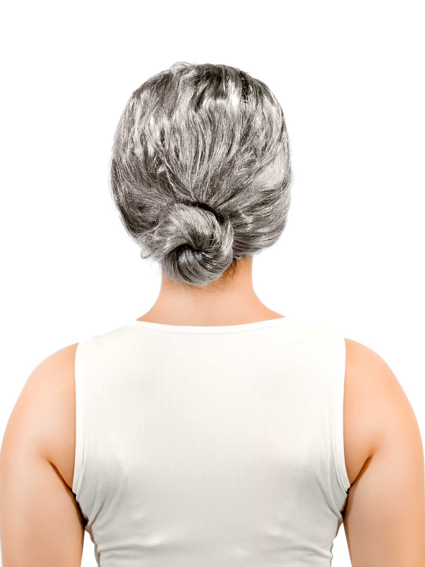 Peluca Sintética Anciana/Viejita