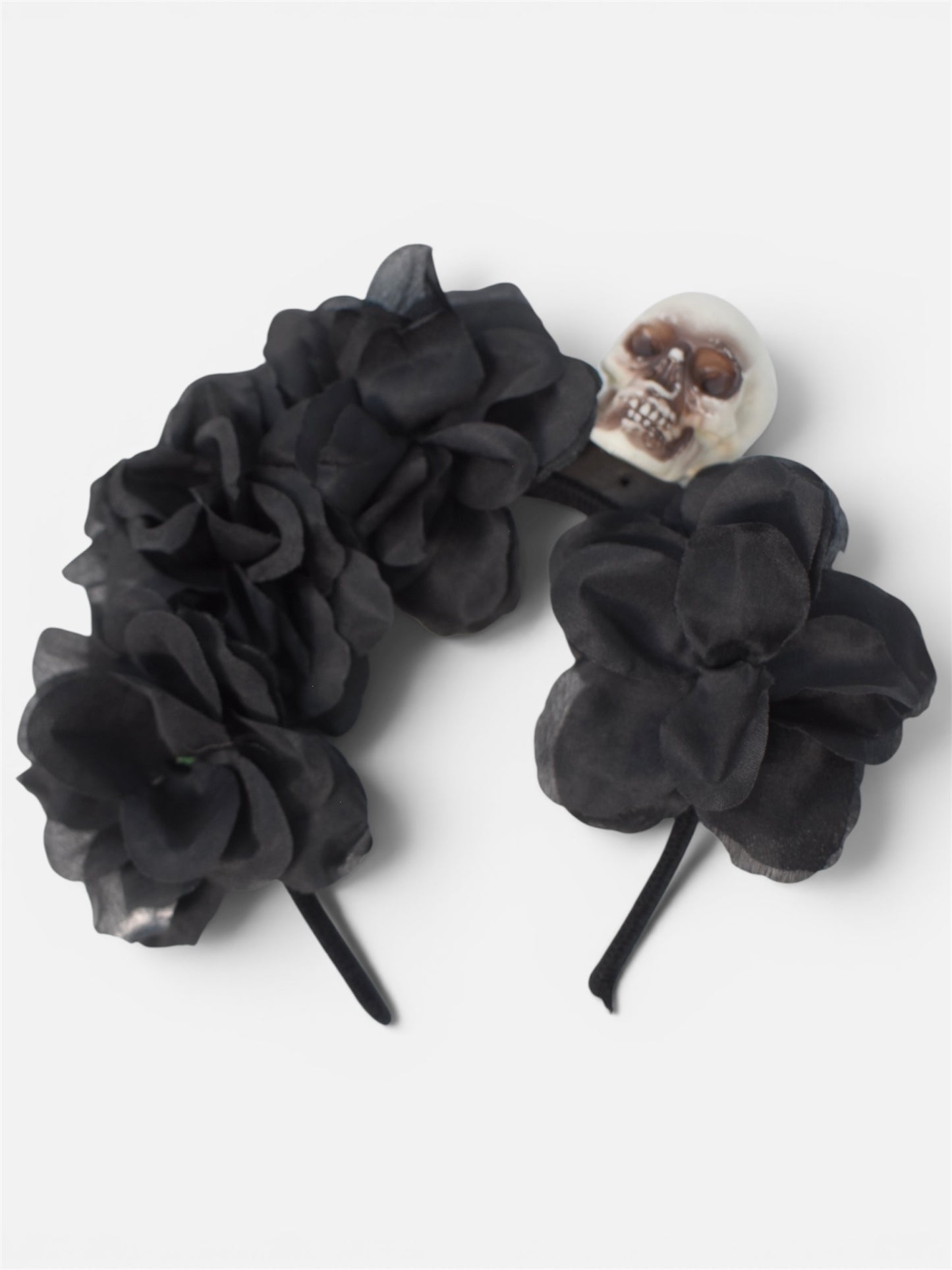 Diademas Esqueleto Con Flores