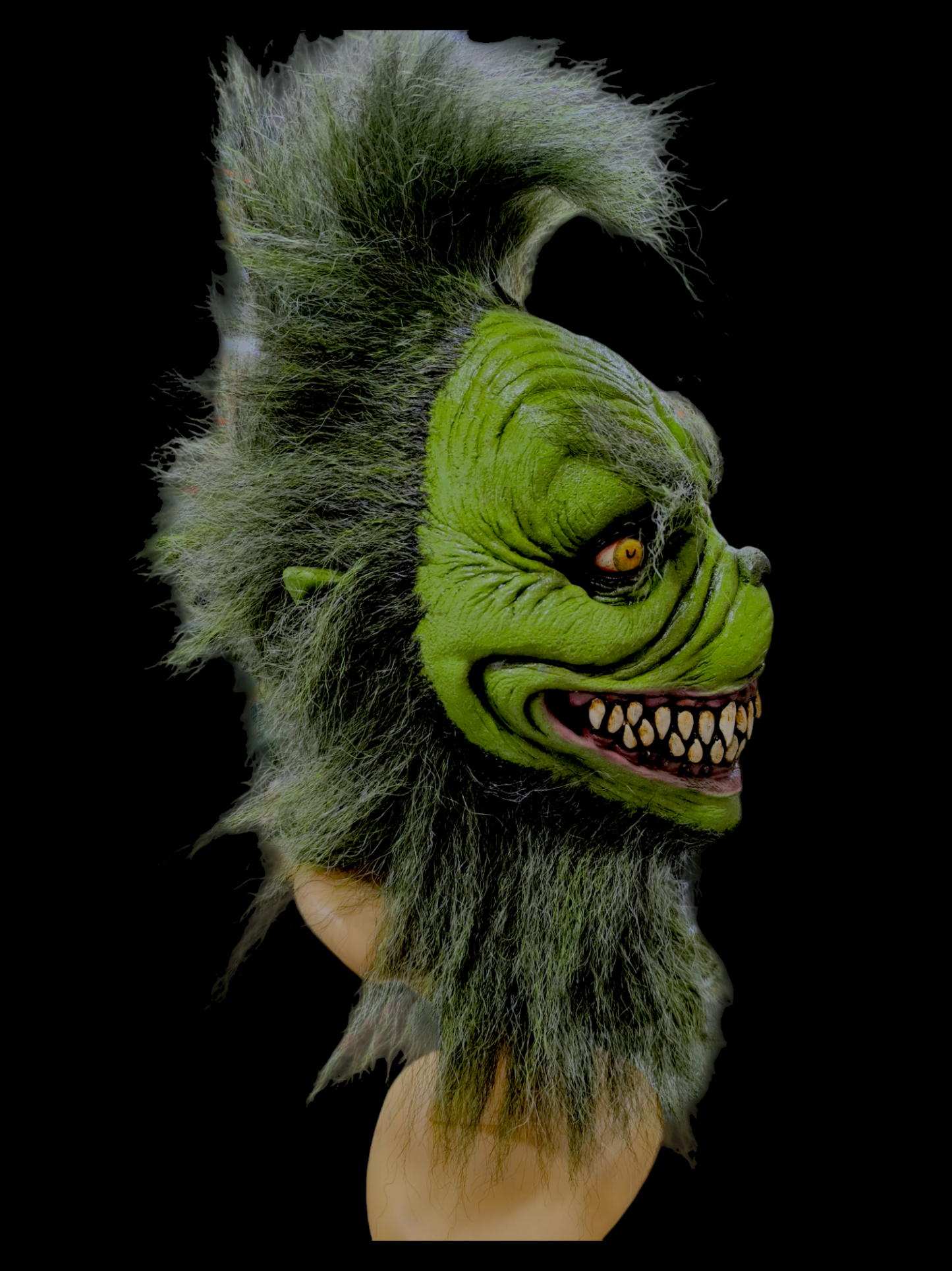 Máscara Grinch látex