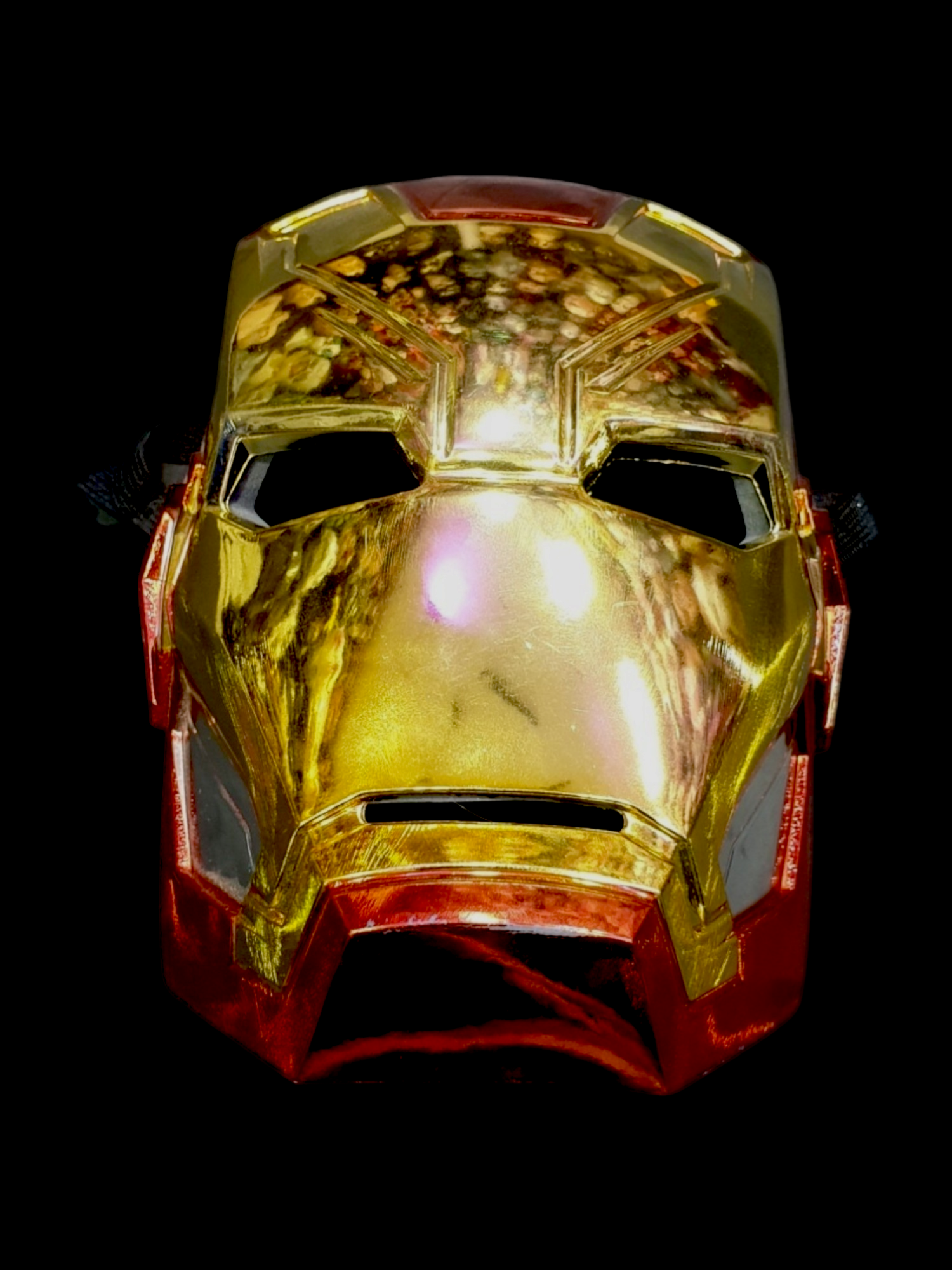 Mascara de plastico de Iron Man Todo Accesorios Colombia