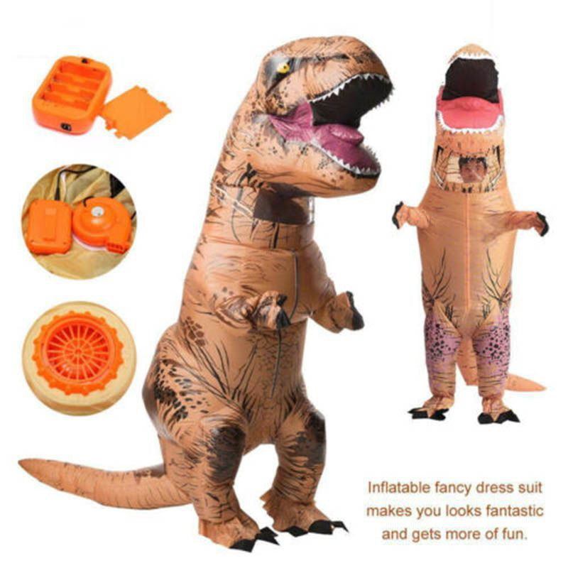 Dinosaurio Inflable T-rex para adulto