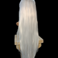 Peluca blanca lisa Inuyasha