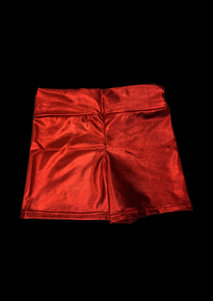 Falda Brillante con short