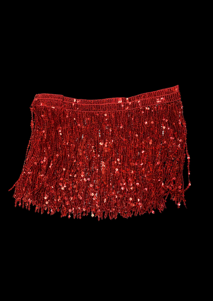 Falda Brillante con short