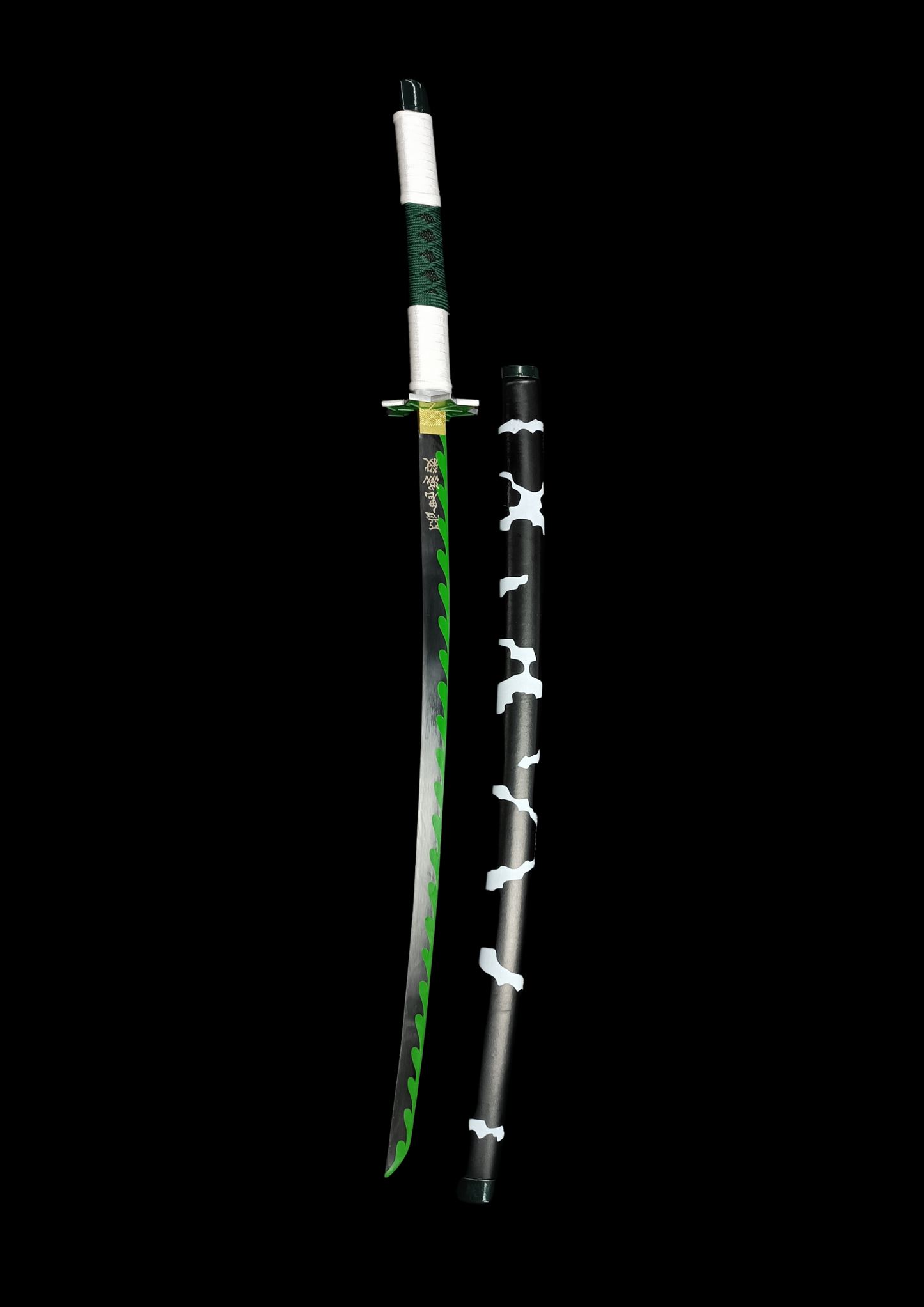 Katana en acero con funda - Sanemi Shinazugawa (Pilar del viento)