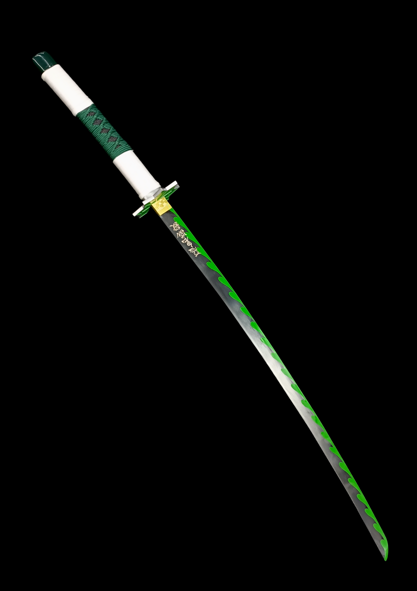 Katana en acero con funda - Sanemi Shinazugawa (Pilar del viento)