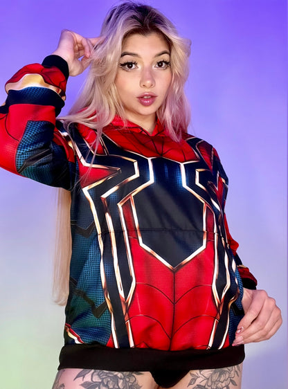 Hoodie Iron Spiderman Unisex