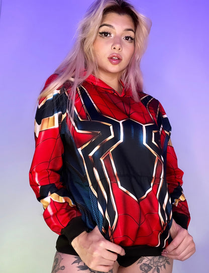 Hoodie Iron Spiderman Unisex
