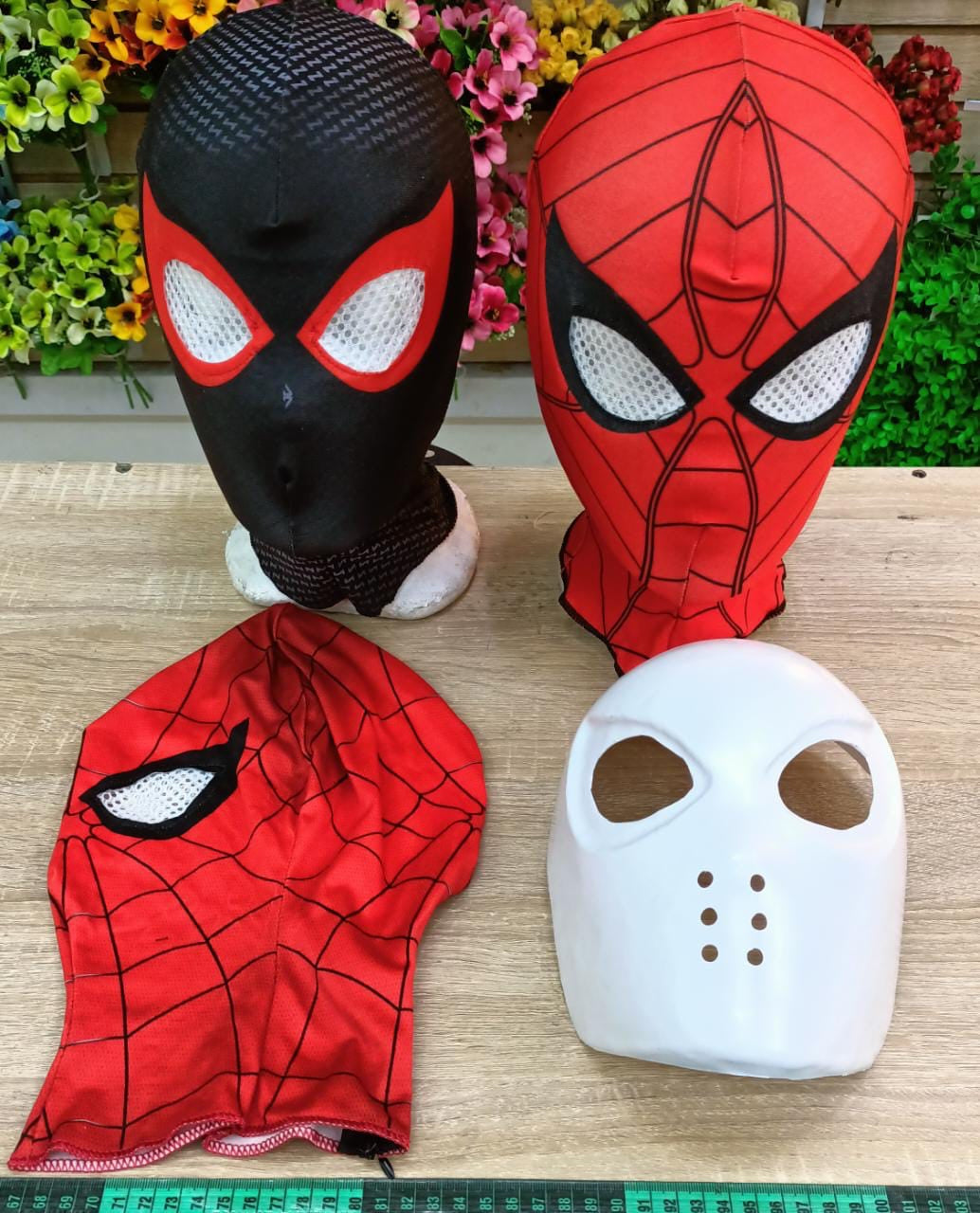 Máscara Spiderman Tela