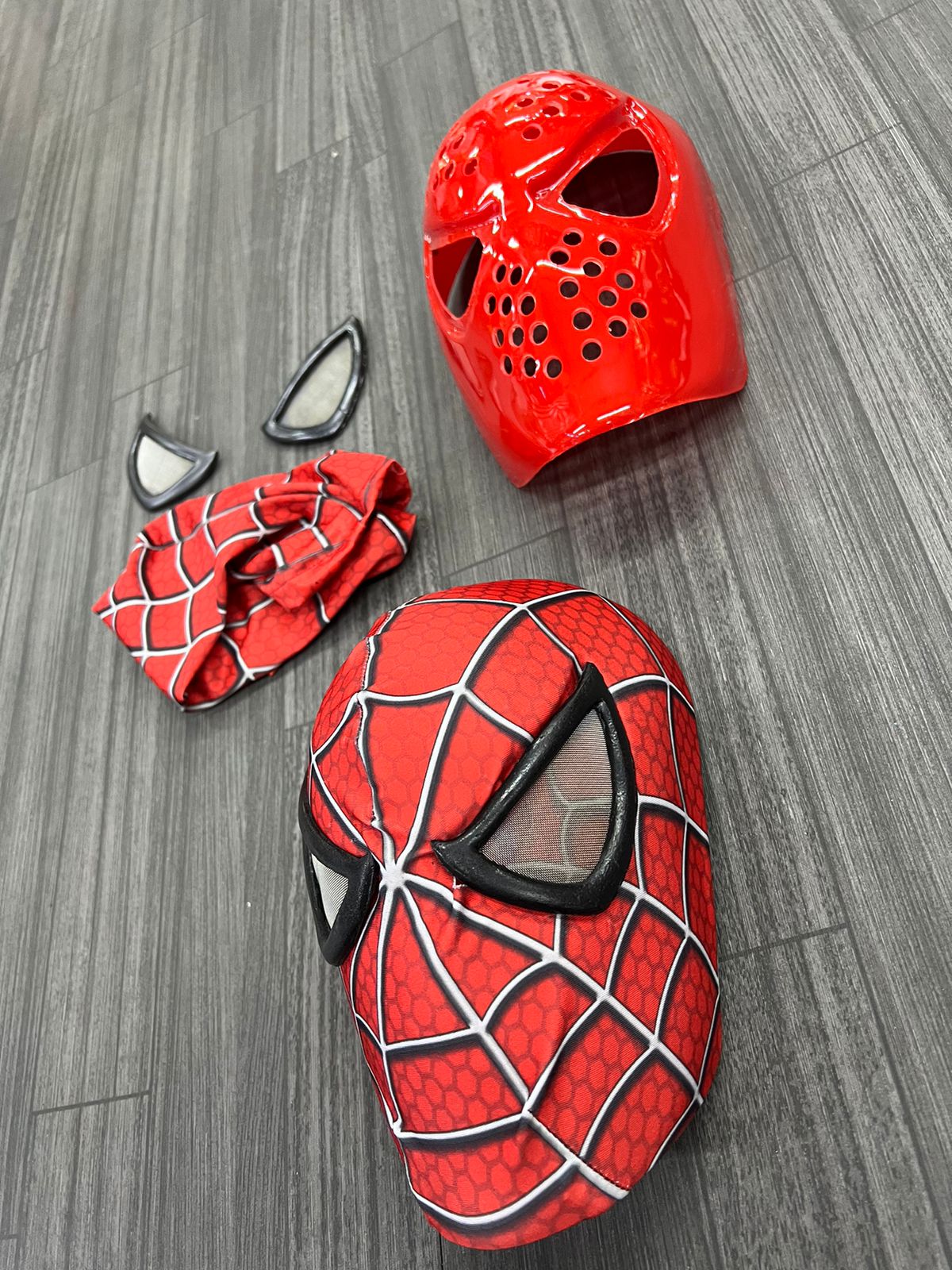 Máscara Spiderman Faceshell (4 estilos)