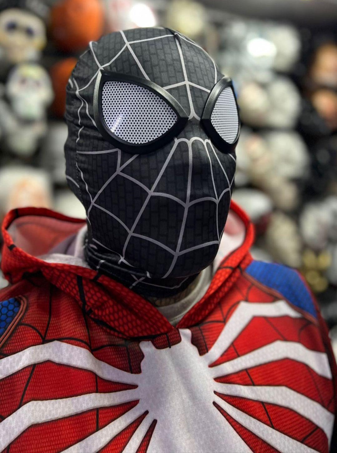 Máscara Spiderman Faceshell (4 estilos) – Todo Accesorios Colombia