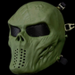 Máscara Táctica Airsoft GREEN SKULL