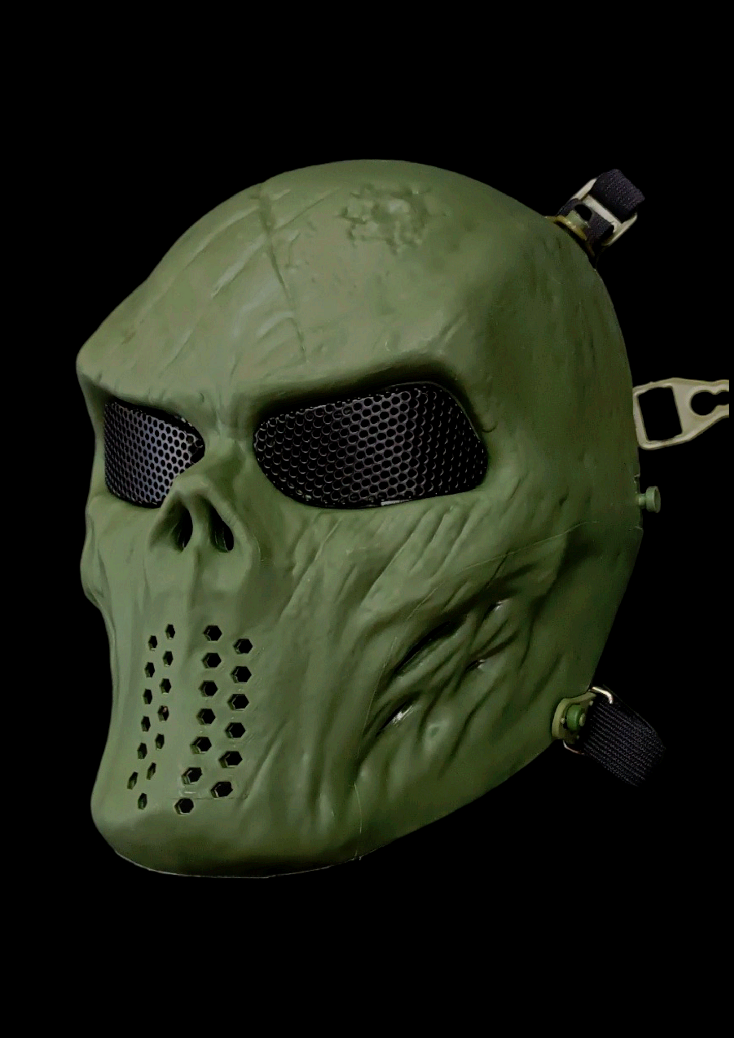 Máscara Táctica Airsoft GREEN SKULL