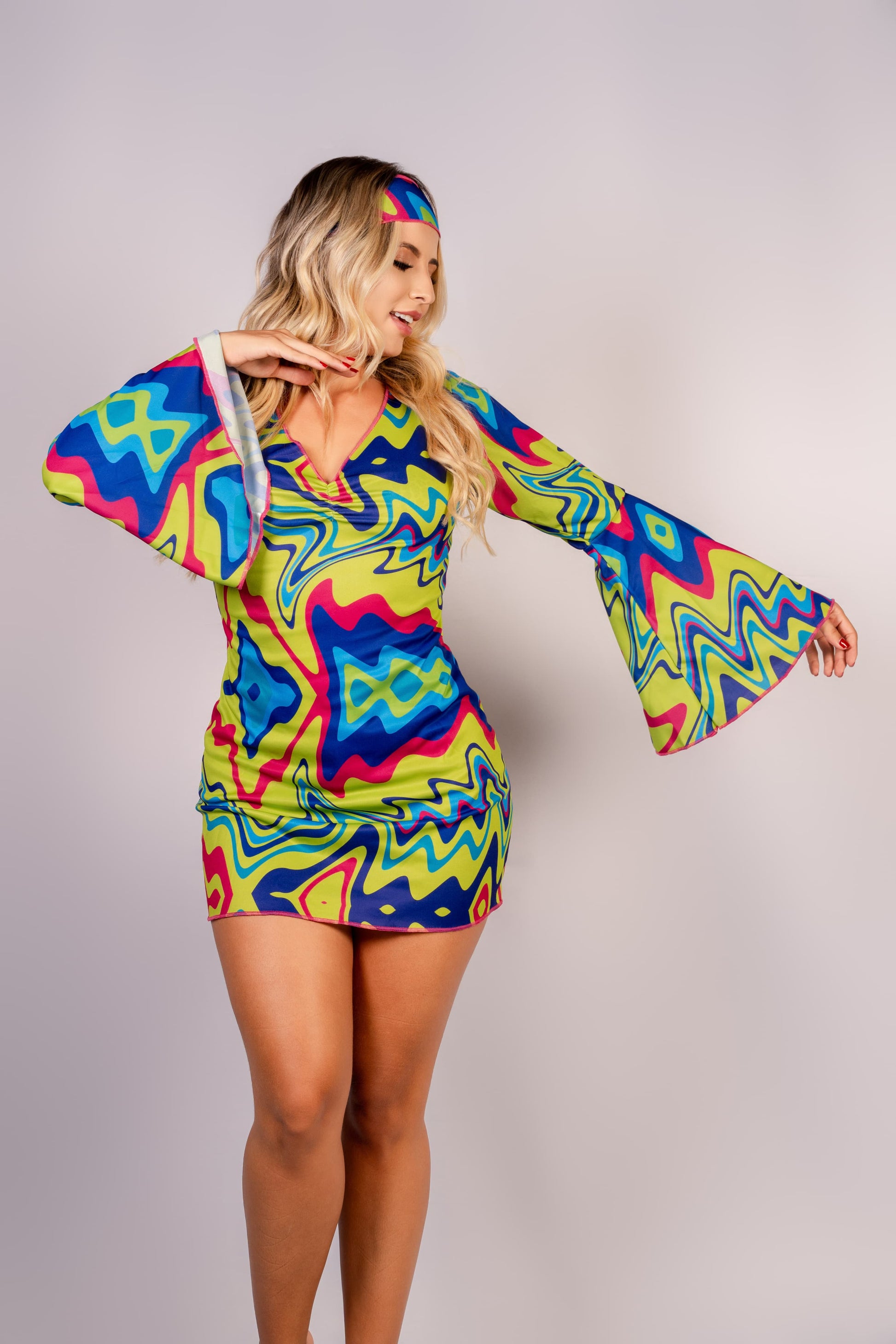 Los 80 Vestidos Retro Años 80 Mujeres Vestidos 80 Y 90 Vestimenta