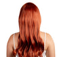 Peluca Ginger Ondulada (Con Capul)