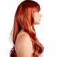 Peluca Ginger Ondulada (Con Capul)