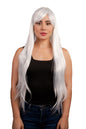 Peluca blanca lisa Inuyasha