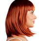 Peluca Ginger Corta