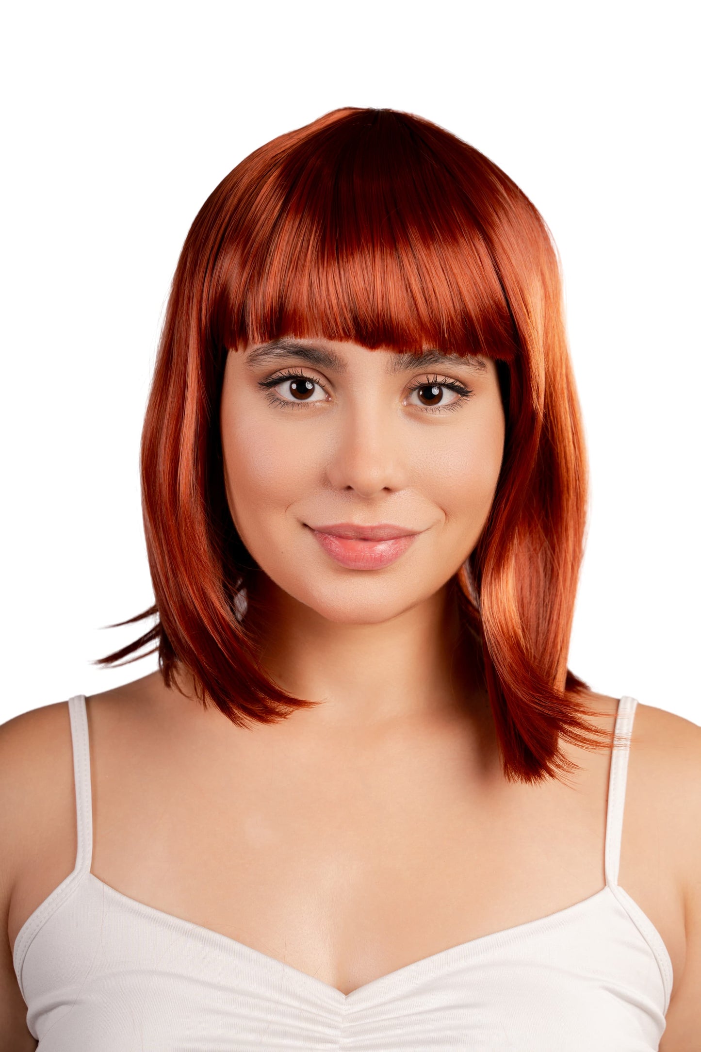 Peluca Ginger Corta