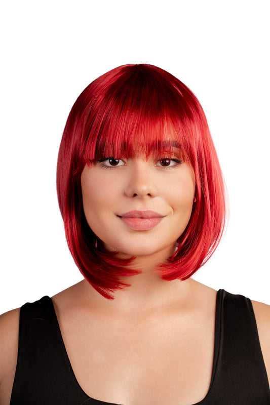 Peluca Roja Corta