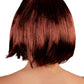 Peluca Sintética Corta Ginger (Con Capul)