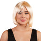 Peluca Sintética Corta Rubia (Con Capul)