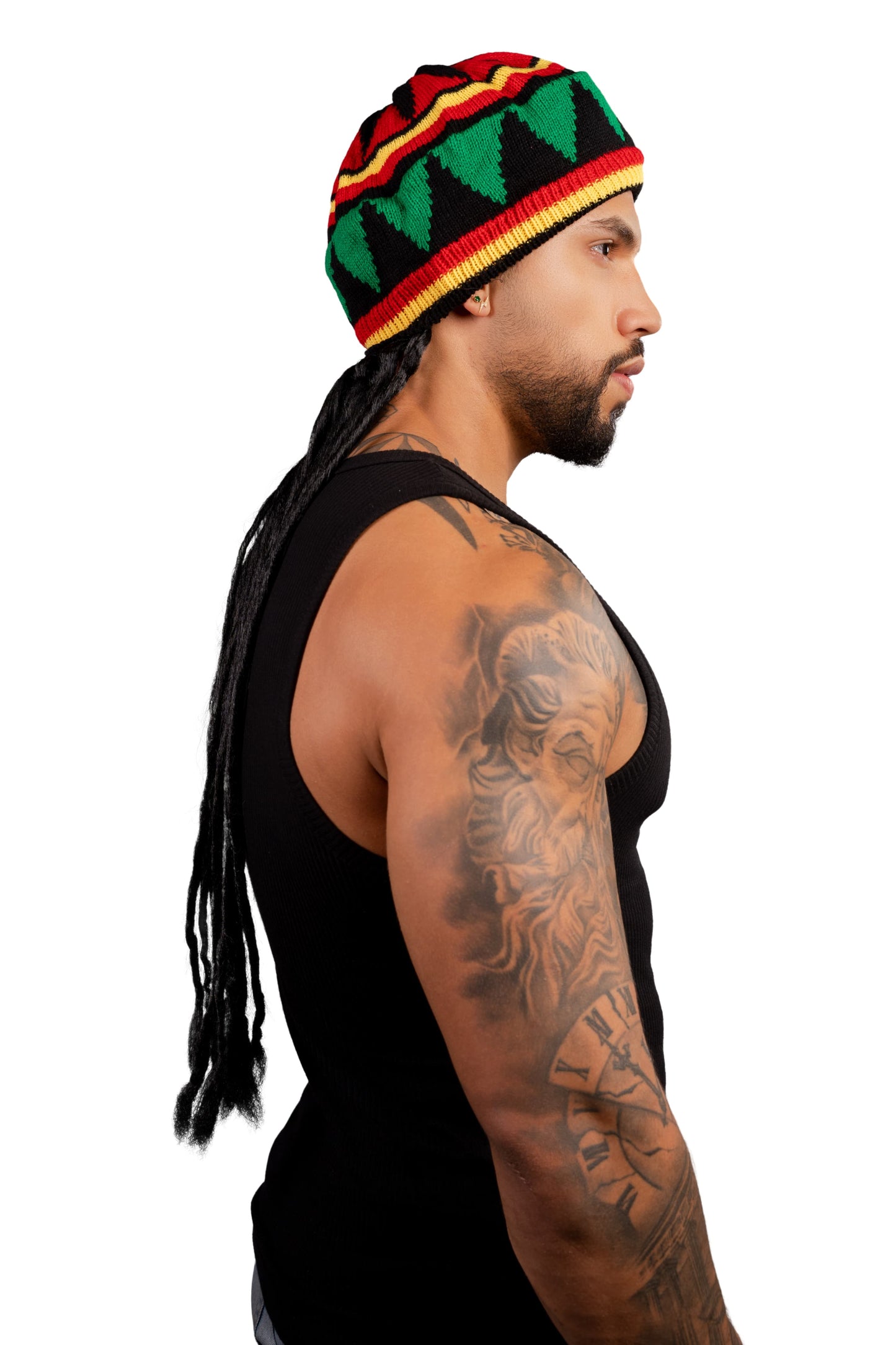 Peluca Sintética Gorro Rasta