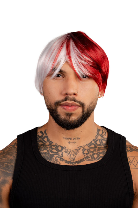 Peluca Todoroki Shoto Hombre