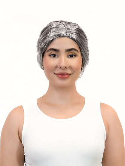 Peluca Sintética Anciana/Viejita