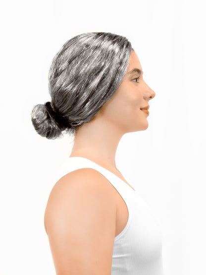 Peluca Sintética Anciana/Viejita