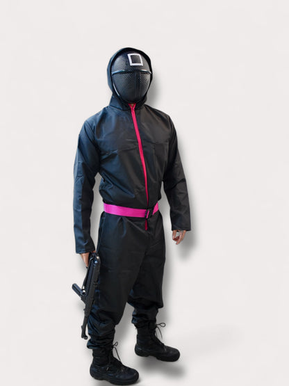 Overol negro Juego Del Calamar Unisex