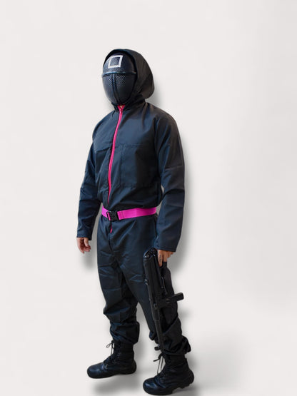 Overol negro Juego Del Calamar Unisex