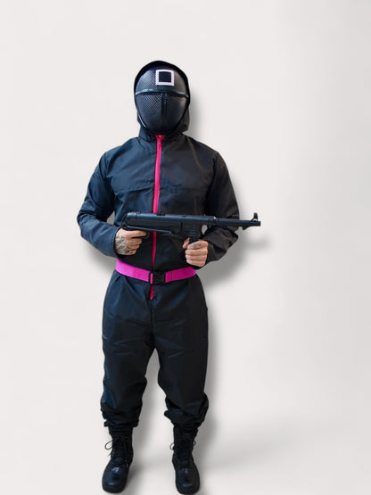 Overol negro Juego Del Calamar Unisex