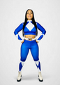 Power Ranger Mujer CropTop + Pantalón y cinturón (Varios Colores)