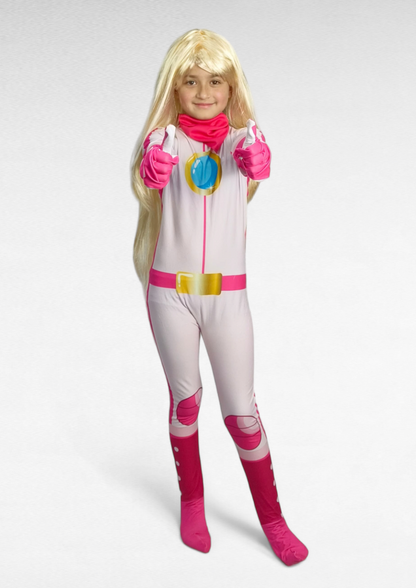 Enterizo Peach Karts Niña