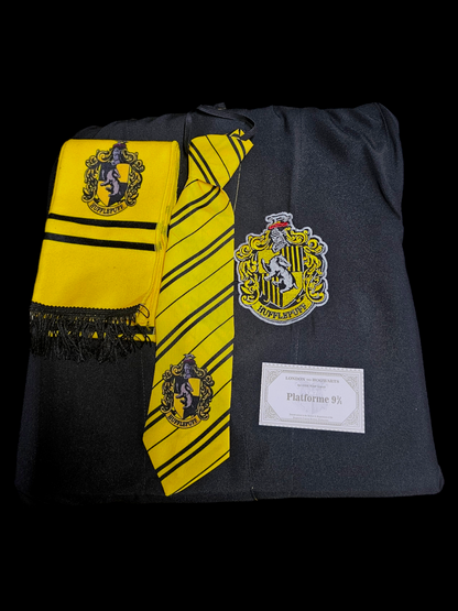 Kit Harry Potter Infantil (Unisex) (Capa, bufanda y corbata)