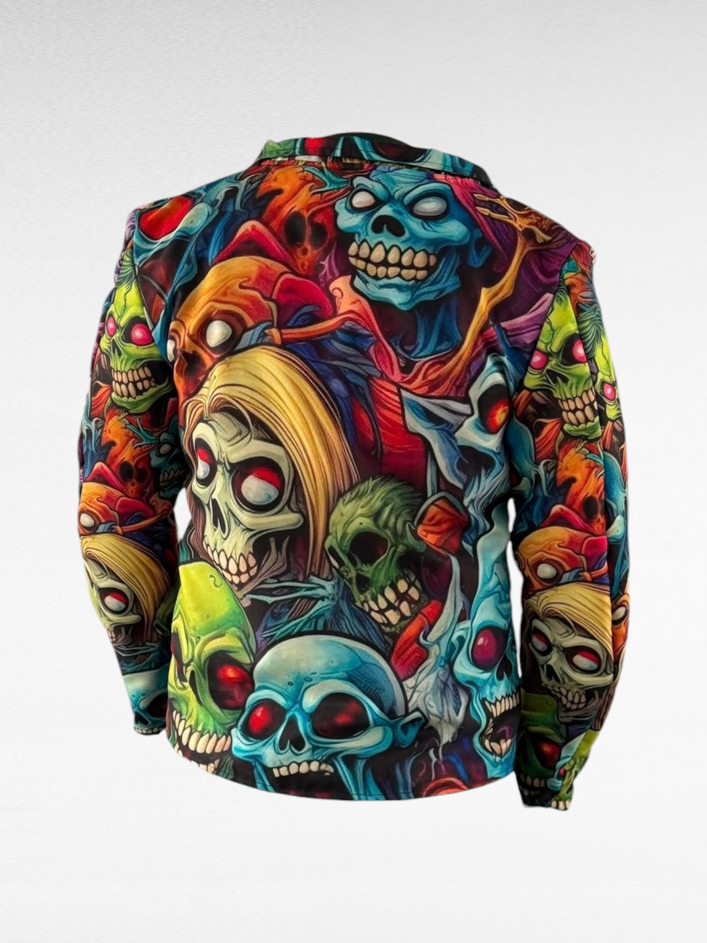 Blazer Calaveras de Colores para Payaso