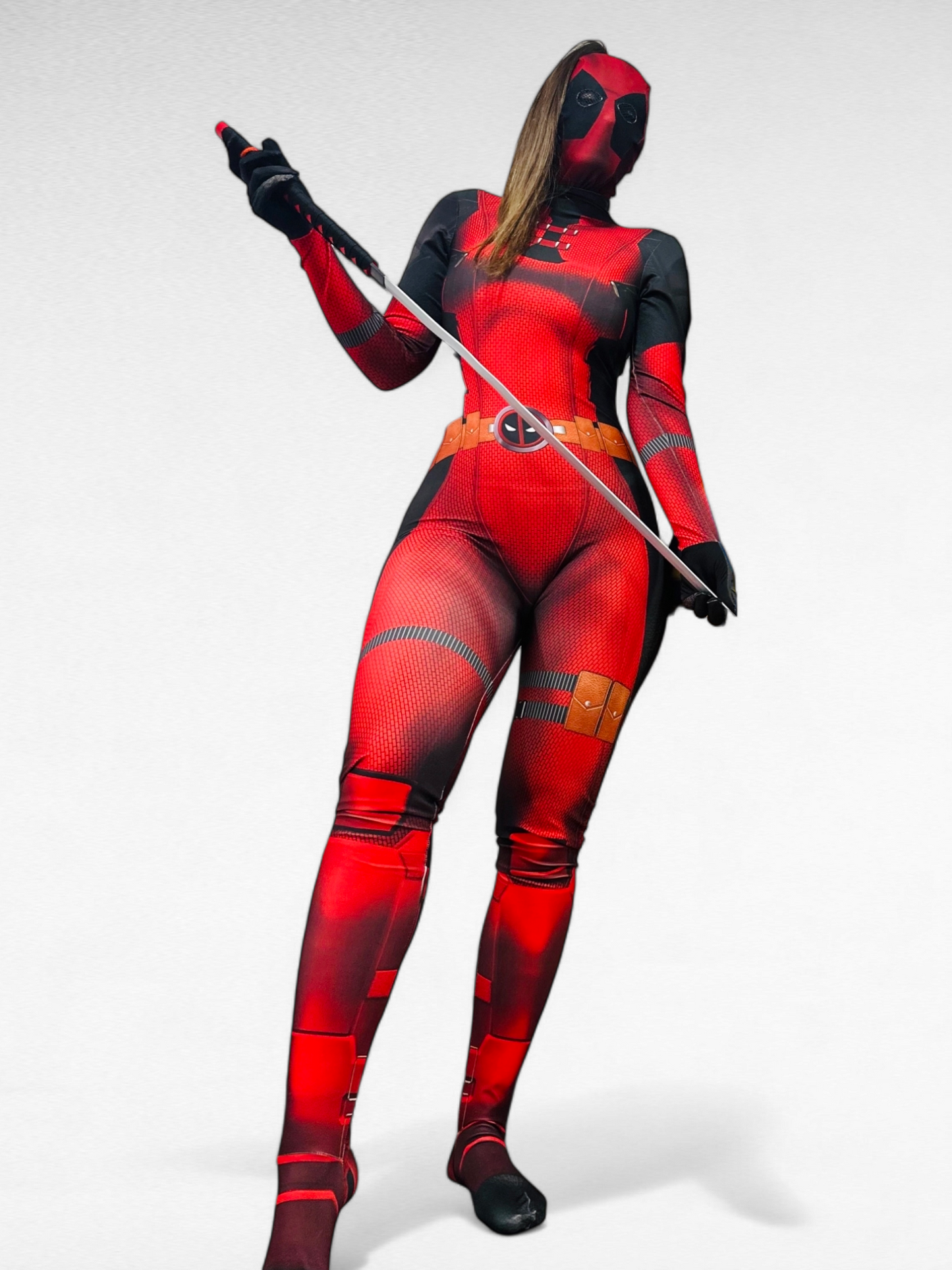 Enterizo Deadpool 3 Mujer Lady Pool