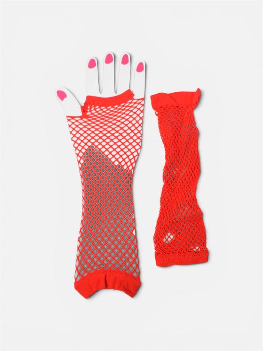 Guantes De Malla Rojos