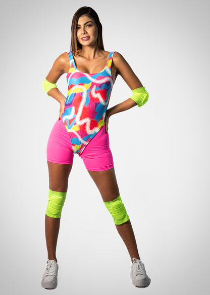 Barbie Patinadora (con visor y canguro)