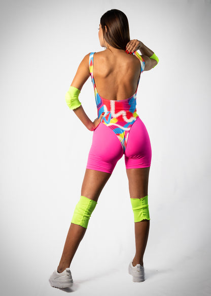 Barbie Patinadora (con visor y canguro)