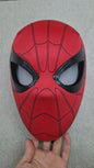 Máscara spider-man ( mecanismo en la barbilla para abrir y cerrar los ojos )