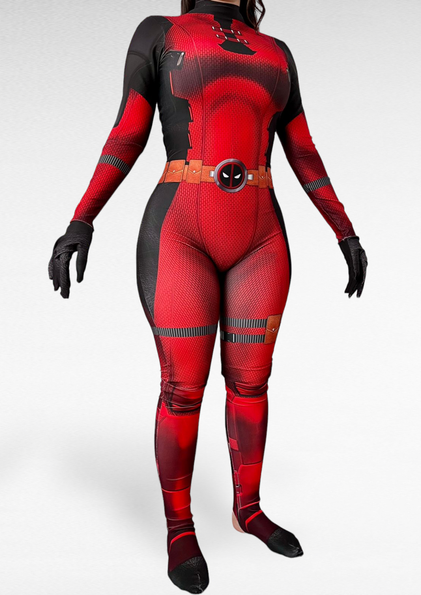 Enterizo Deadpool 3 Mujer Lady Pool