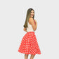 Vestido Años 50 Rojo