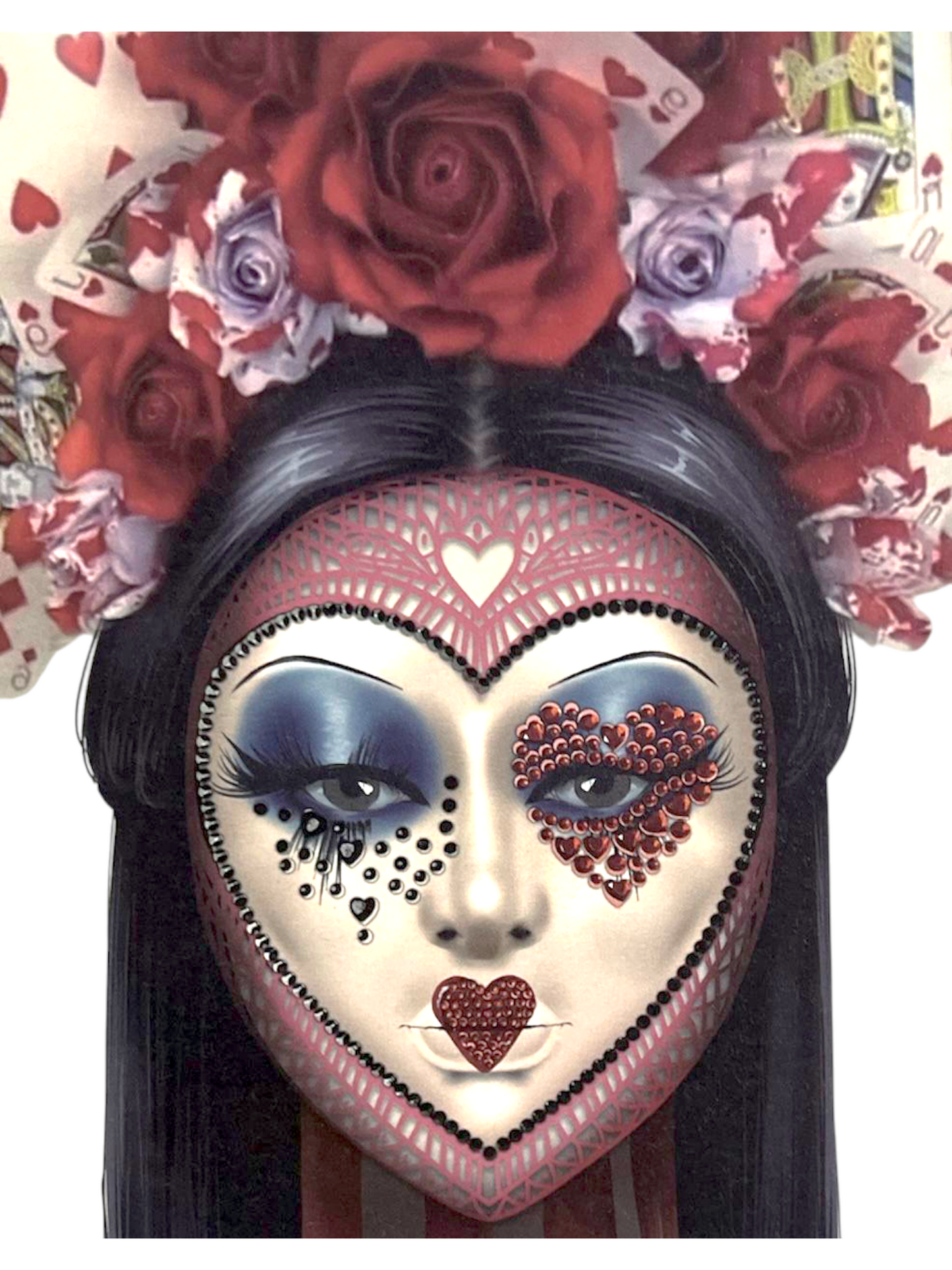 Sticker Facial Corazón
