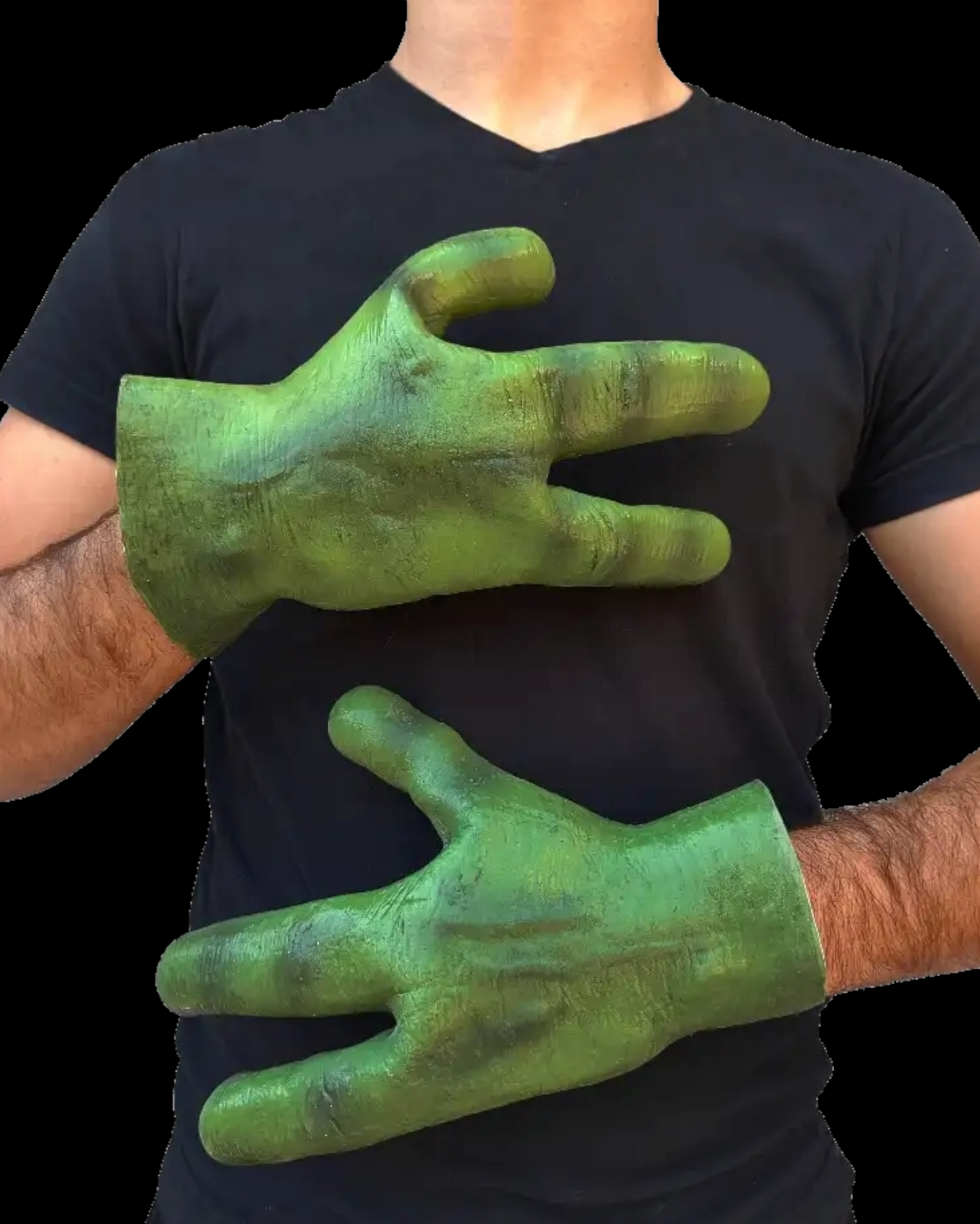 Green Alien Hands