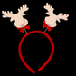 Balaca estilo Navideño con renos blancos