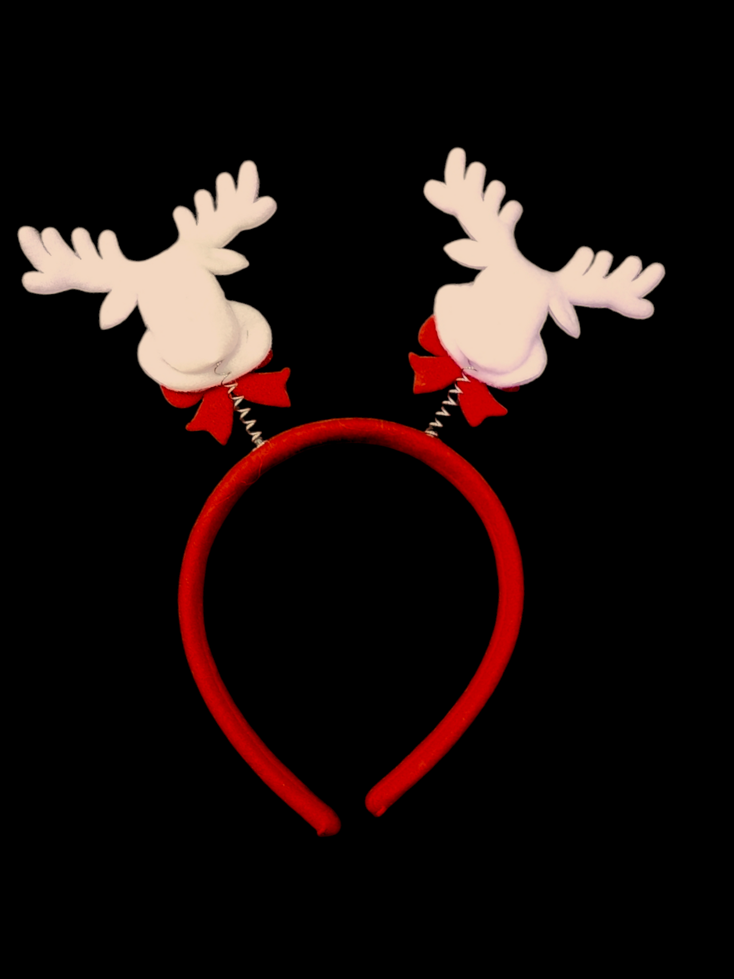 Balaca estilo Navideño con renos blancos