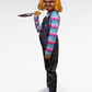 Chucky overol azul oscuro