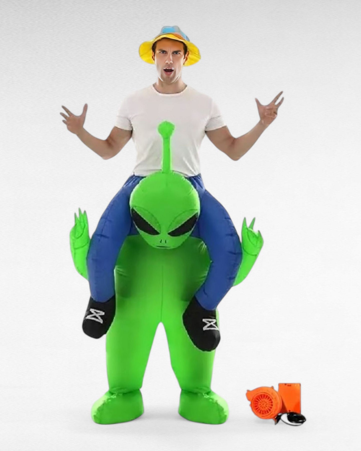 Jinete de Alien Inflable para adulto